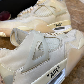 Jordan 4 Off-White Sail - PRE-OWNED