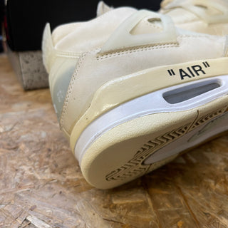 Jordan 4 Off-White Sail - PRE-OWNED