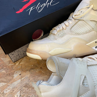 Jordan 4 Off-White Sail - PRE-OWNED