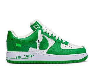 Louis Vuitton Nike Air Force 1 Low By Virgil Abloh White Green