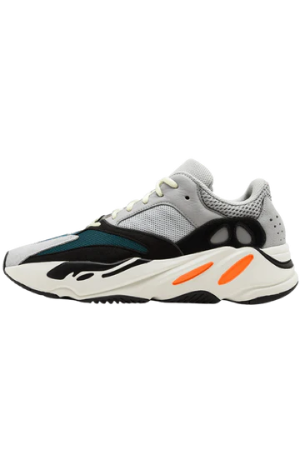 A pair of Yeezy 700 in the iconic 'Waverunner' colourway